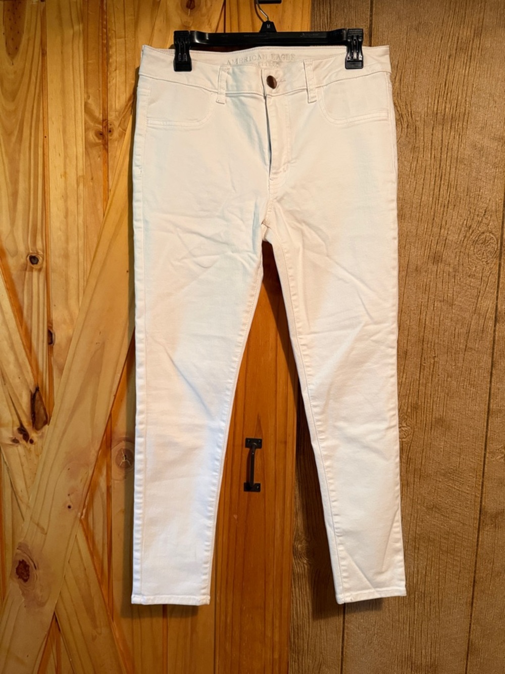 American Eagle Outfitters High Rise White Women’s Jeans/Jegging